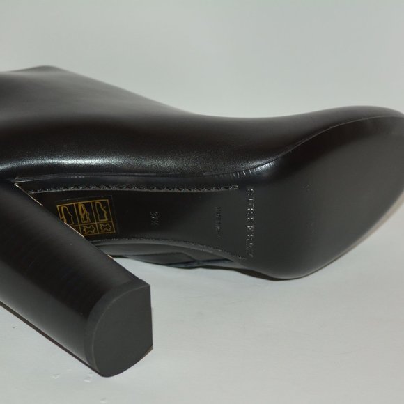 NWT AUTHENTIC BURBERRY KENNARD LEATHER ANKLE BOOTS - Picture 8 of 10